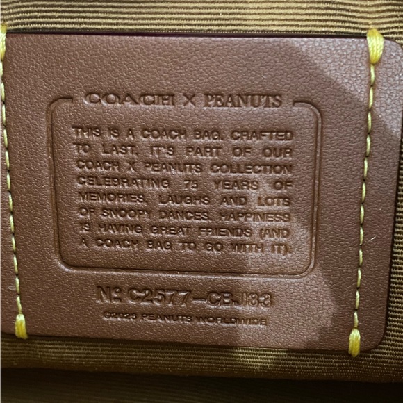Coach x Peanuts Terry - Picture 5 of 7